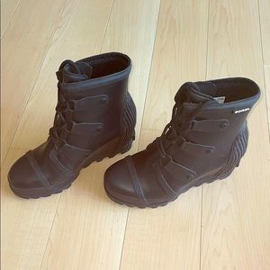 Sorel Joan of Arctic Ankle Rain Wedge Boot